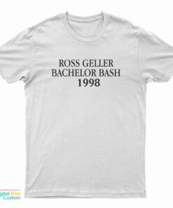 Ross Geller Bachelor Bash Best Man Joey Tribbiani T-Shirt