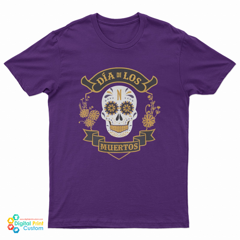 Wednesday Dias De Los Muertos T-Shirt