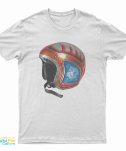 Blue Bloom Racer T-Shirt