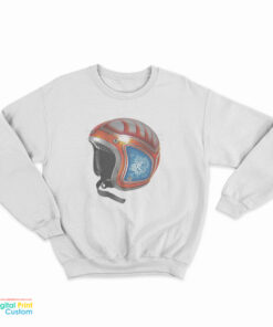 Blue Bloom Racer Sweatshirt