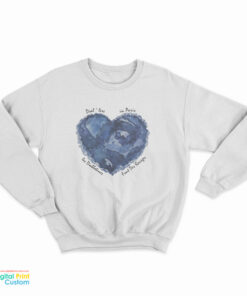 Blue Heart Dial'less in Paris Les Diablotines Font Des Ravages Sweatshirt