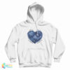 Blue Heart Dial'less in Paris Les Diablotines Font Des Ravages Hoodie
