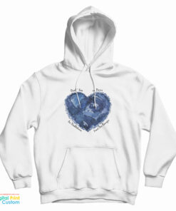 Blue Heart Dial'less in Paris Les Diablotines Font Des Ravages Hoodie