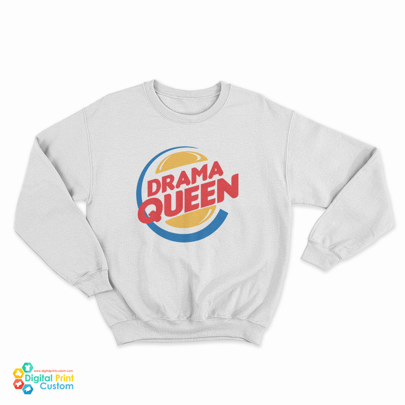 Drama Queen Logo Parody Sweatshirt