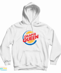 Drama Queen Logo Parody Hoodie