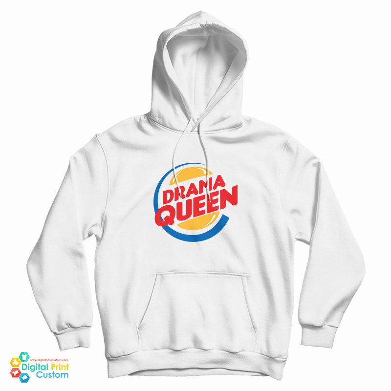 Drama Queen Logo Parody Hoodie