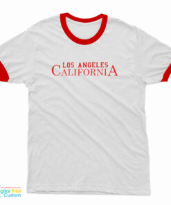 Los Angeles California Ringer T-Shirt