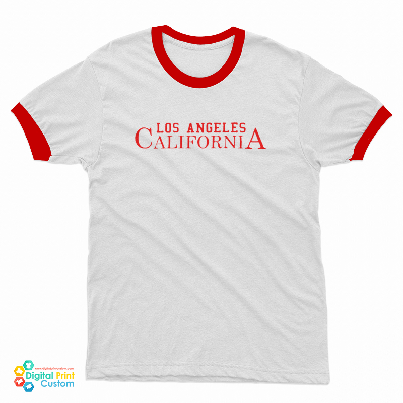 Los Angeles California Ringer T-Shirt