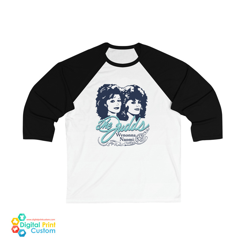 The Judds Why Not Me Wynonna Naomi 3/4 Sleeve Baseball T-Shirt