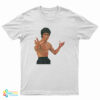 Bruce Lee Red Scratches T-Shirt