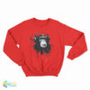 Monkey With Headphones Sweatshirt