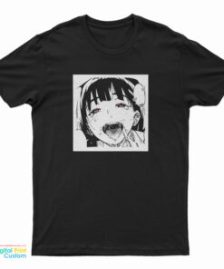 Vintage 00s Anime Hentai Japanese Manga Character T-Shirt
