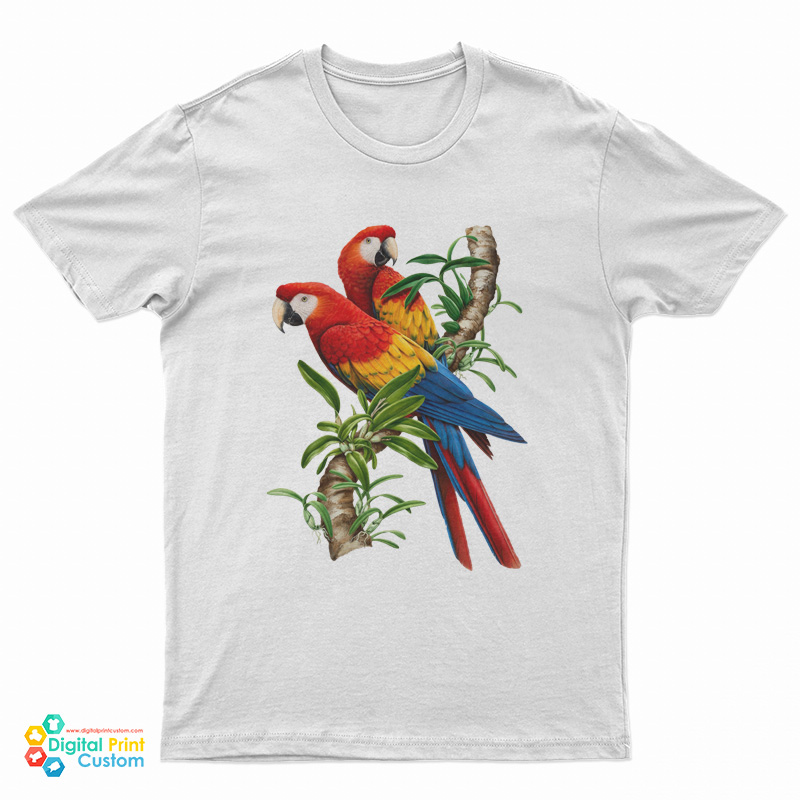 The Parrot On Bret’s T-Shirt
