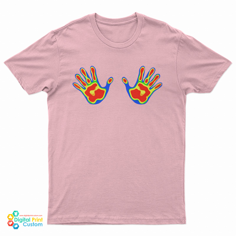 Thermal Hands Boobs T-Shirt
