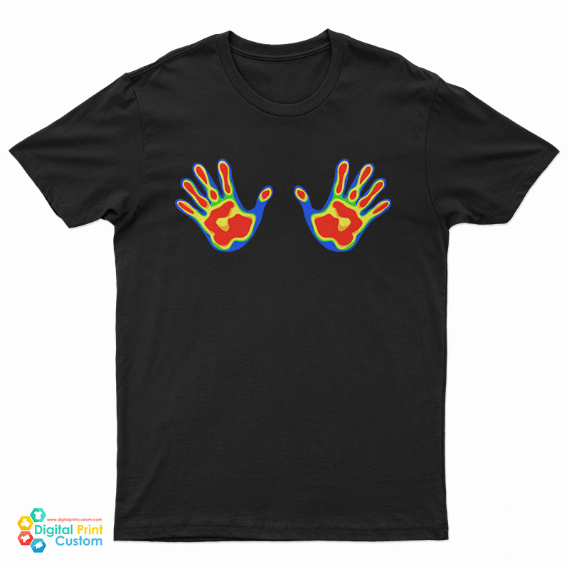 Thermal Hands Boobs T-Shirt