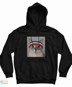 Cat With Terry Heaband Hoodie