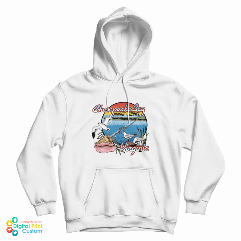Chesapeake Bay Bridge-Tunnel Virginia Hoodie