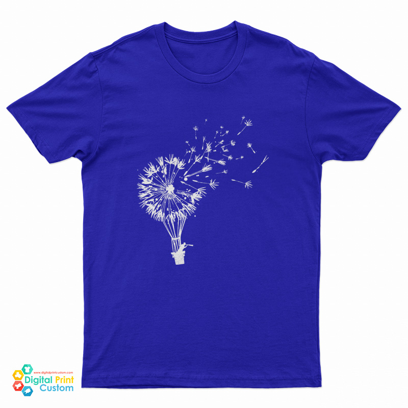 Flower Power Dandelion Fly Away Freedom T-Shirt