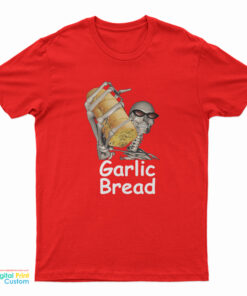 Garlic Bread Skeleton T-Shirt