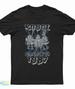 Robot Osaka Marathon 1987 T-Shirt