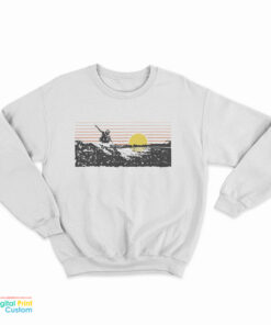 Vintage Sunset Surfer Sweatshirt