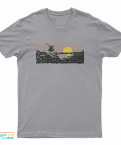 Vintage Sunset Surfer T-Shirt
