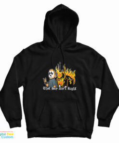 Black Metal Bobby Hill That Boy Ain't Right Hoodie