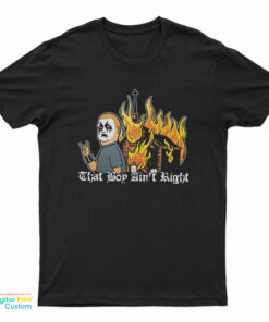 Black Metal Bobby Hill That Boy Ain't Right T-Shirt