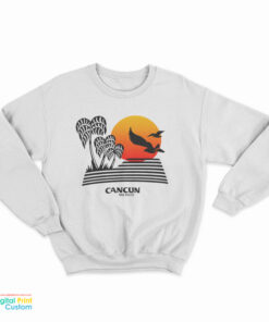 Cancun Mexico Beach Retro Sweatshirt