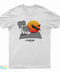 Cancun Mexico Beach Retro T-Shirt
