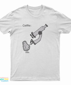 Cellfie Funny Science Biology T-Shirt