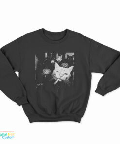Funny Gangster Cat Sweatshirt