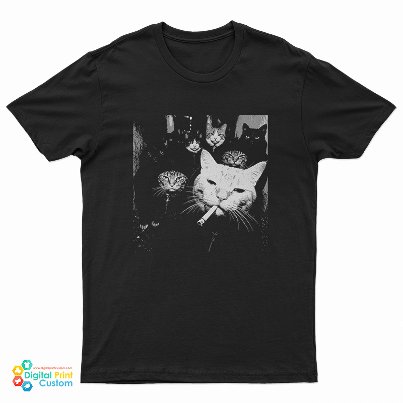 Funny Gangster Cat T-Shirt
