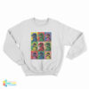 T-Rex In Warhol Style Sweatshirt