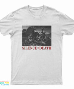The Raft of the Medusa Silence = Death T-Shirt
