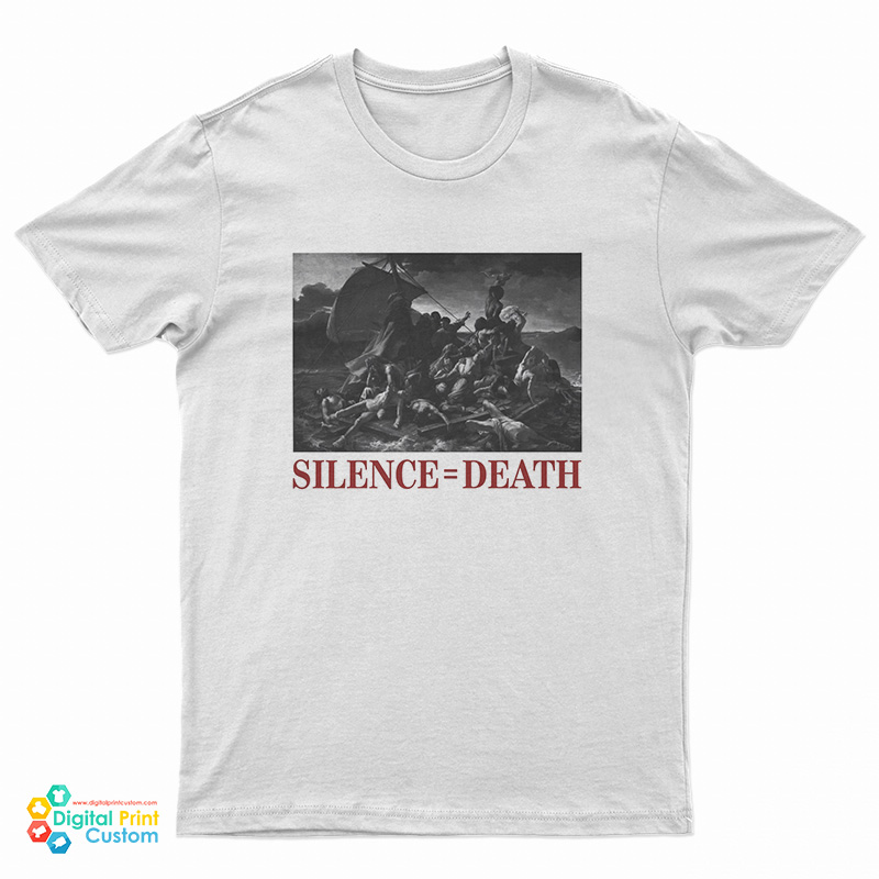 The Raft of the Medusa Silence = Death T-Shirt