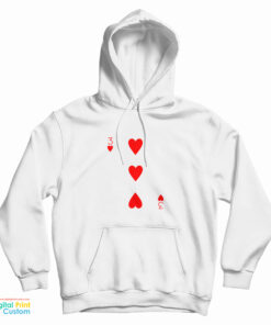 Three of Hearts Hoodie