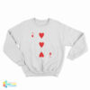 Three of Hearts Sweatshirt