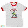 Ashbury Park N.J Here Comes Trouble Ringer T-Shirt