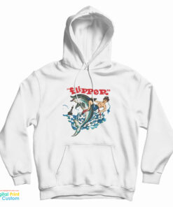 Flipper The Dolphin TV Show Hoodie