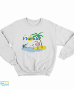 Florida Flamingo Sailfish Sweatshirt