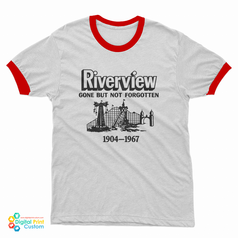 Riverview Gone But Not Forgotten 1904-1967 Ringer T-Shirt