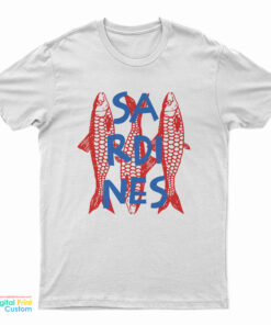 Sardines Tinned Fish Funny T-Shirt