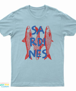 Sardines Tinned Fish Funny T-Shirt
