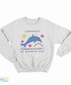 Undiagnosed But Something Ain't Right Dolphin Sweatshirt