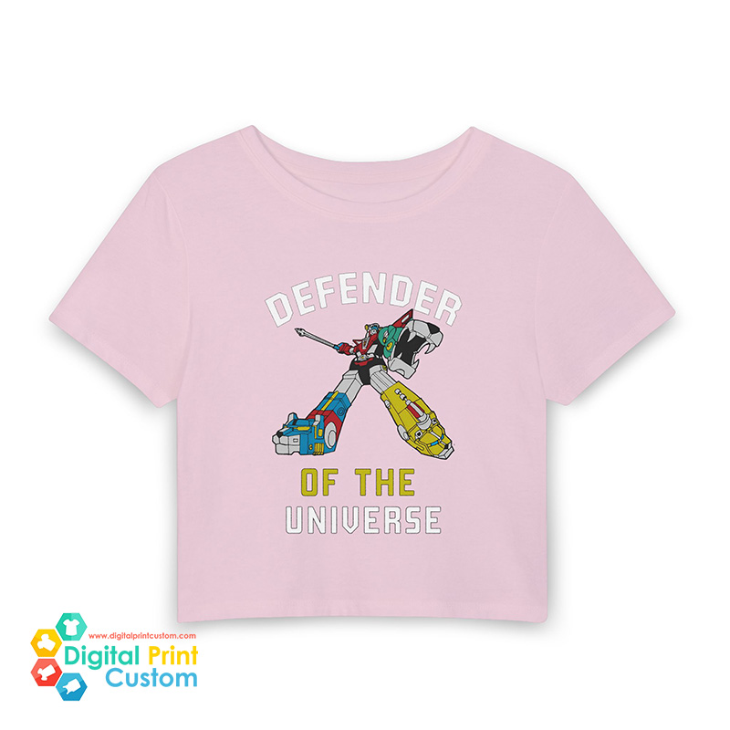 Voltron Defender Of The Universe Women’s Baby Tee