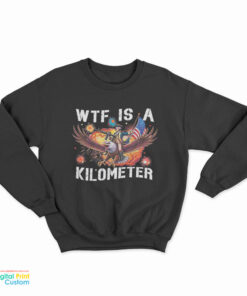 WTF What The Fuck Is A Kilometer George Washington Sweatshirt