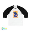 Woman and Moon 3/4 Sleeve Baseball T-Shirt