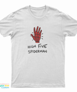 High Five Spiderman T-Shirt