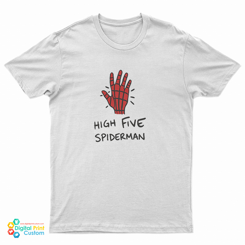 High Five Spiderman T-Shirt